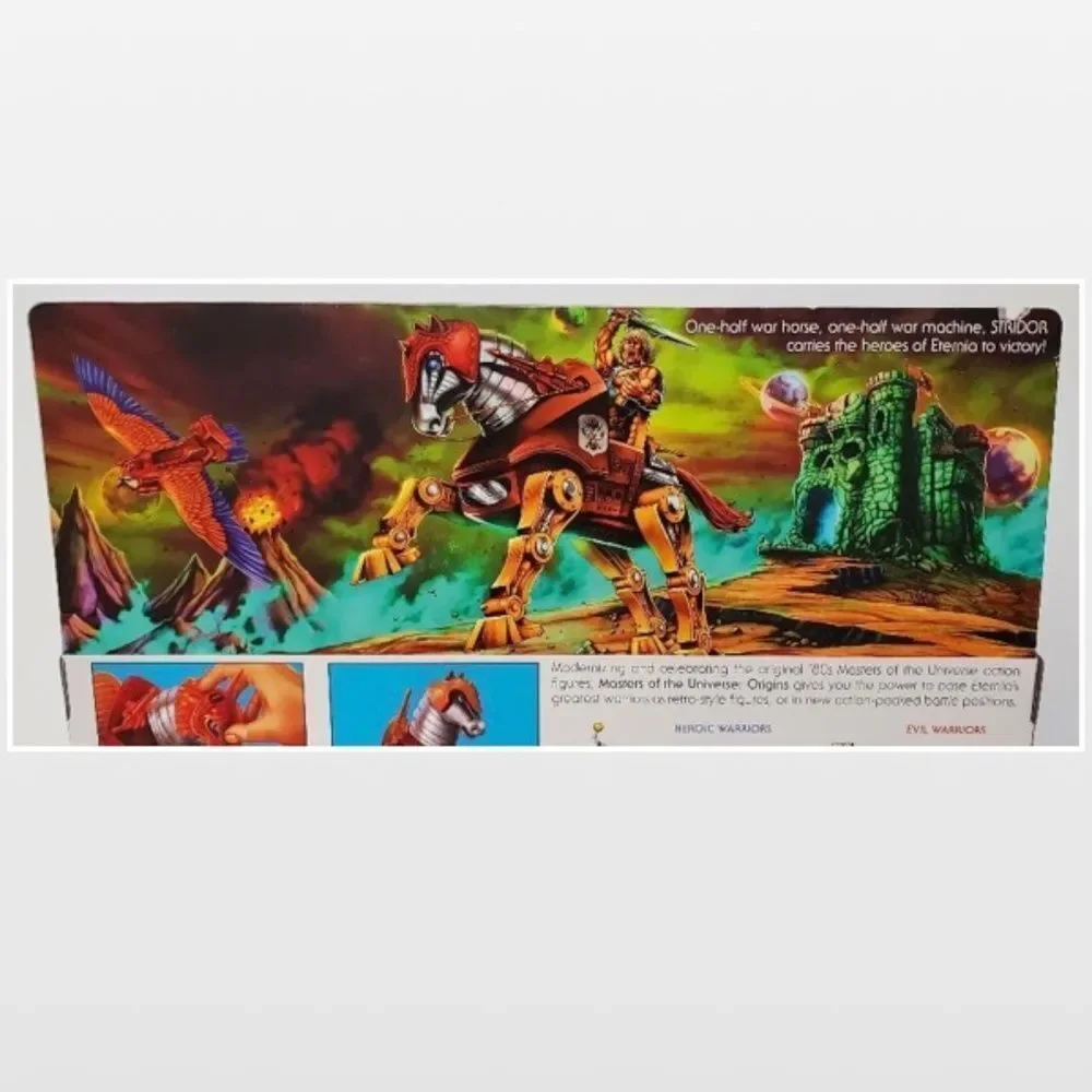 New Mattel Masters of the Universe MOTU Stridor Horse Kid Toy